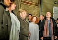 Angela Merkel joins unity protest against firing at jewish prayer meet