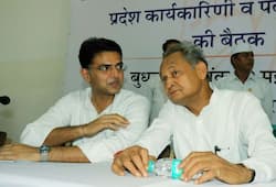 Gehlot government completes one year: Gehlot in posters, pilot missing