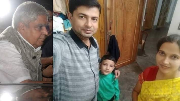 Governor Jagdeep Dhankhar reacts on Murshidabad teacher killing Governor Jagdeep Dhankhar reacts on Murshidabad teacher killing