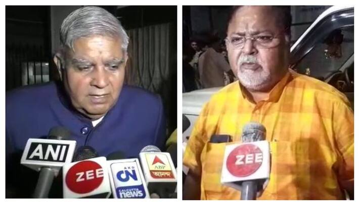 Partha Chatterjee warns governor Jagdeep Dhankar Partha Chatterjee warns governor Jagdeep Dhankar