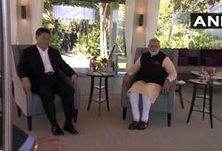 Modi Xi informal summit Meeting between two leaders underway in Mamallapuram