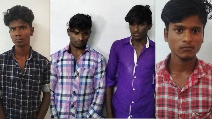 4 young men harassment young girl 4 young men harassment young girl