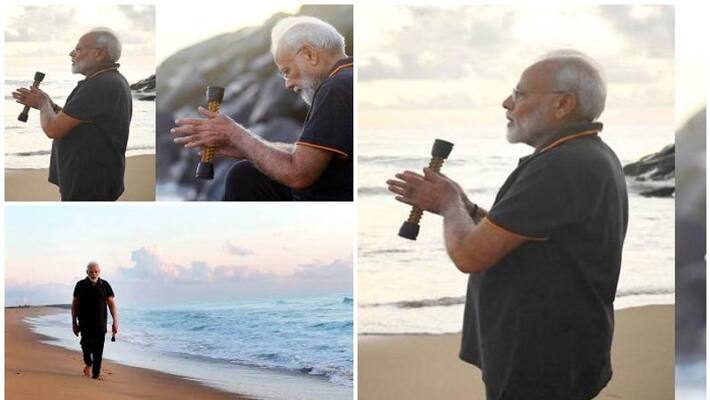 modi reveals what was he carried while plogging at a beach modi reveals what was he carried while plogging at a beach