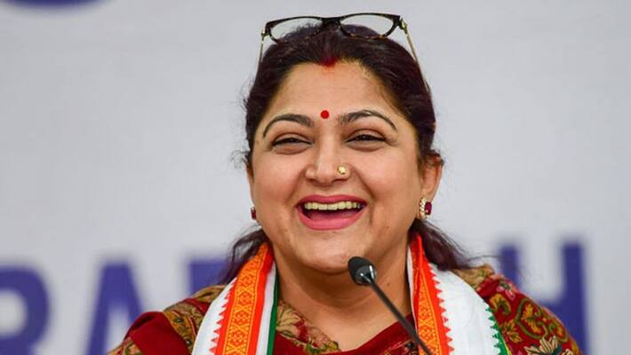 Khushbu Sundar Quits Tamil Nadu Congress; Likely To Join BJP, Say Sources nra Khushbu Sundar Quits Tamil Nadu Congress; Likely To Join BJP, Say Sources nra