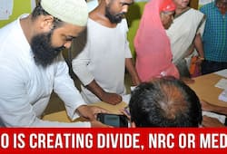 Who is creating the divide between hindus and muslims?