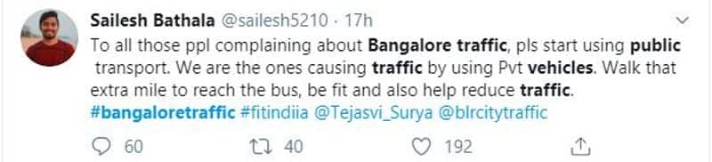 Twitterati watches on with laughter as #BengaluruTraffic comes to halt