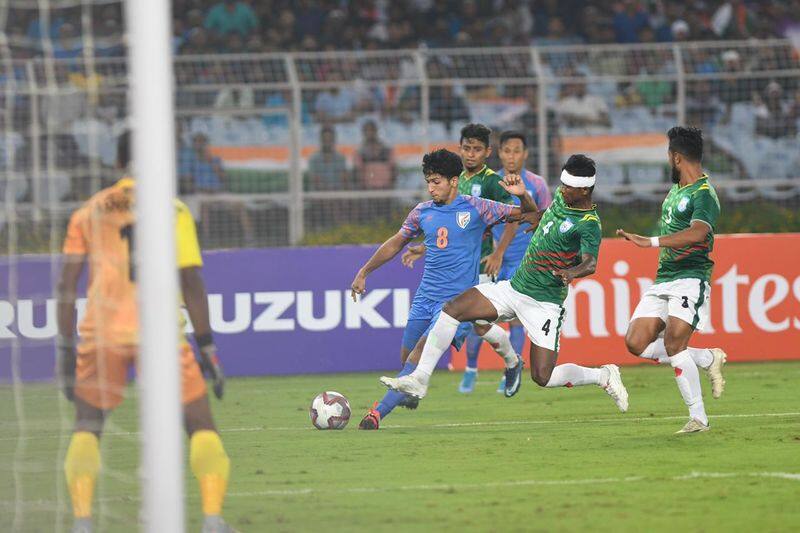 India bangladesh play out a draw in football world cup qualifier