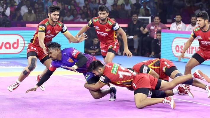 Pro kabaddi 2019 Bengaluru bulls face dabang delhi in semifinal clash Pro kabaddi 2019 Bengaluru bulls face dabang delhi in semifinal clash