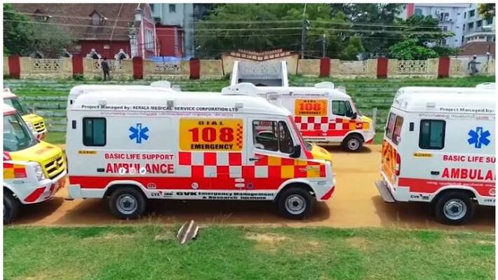27000 people got service from kanivu 108 ambulance 27000 people got service from kanivu 108 ambulance