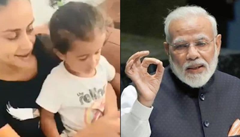 Extremely adorable says PM Modi to Gul Panag's son Nihal