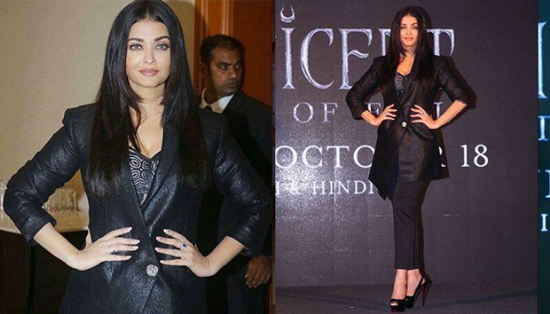 Aishwarya Rai Bachchan looks in black