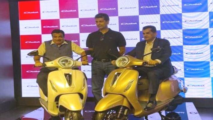 Bajaj Auto enters EV market with the launch of Chetak electric scooter Bajaj Auto enters EV market with the launch of Chetak electric scooter