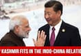 China To Recognise India position On Kashmir