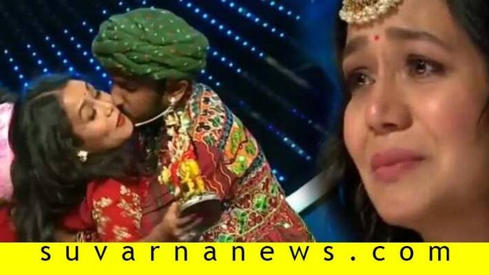 Indian Idol 11 contestant forcibly kisses singer judge Neha Kakkar Indian Idol 11 contestant forcibly kisses singer judge Neha Kakkar