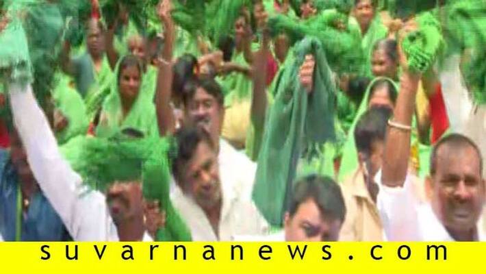 Farmers outrage against Union Government Agriculture Act at Nargund grg Farmers outrage against Union Government Agriculture Act at Nargund grg