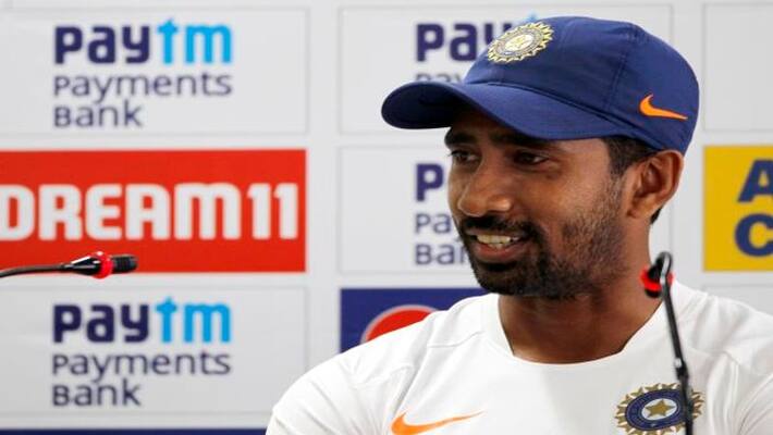 Wriddhiman Saha said he and Pant have good coordination Wriddhiman Saha said he and Pant have good coordination