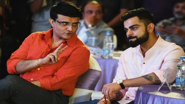 Sourav Ganguly reveals Just 3 seconds took for Virat Kohli to give nod for day night Test Sourav Ganguly reveals Just 3 seconds took for Virat Kohli to give nod for day night Test