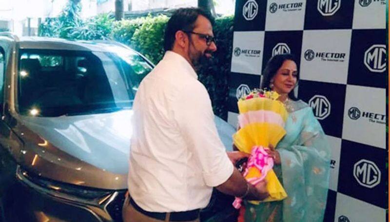 BJP MP and Actress Hema Malini Buys MG Hector SUV Worth Rs 12.48 Lakh