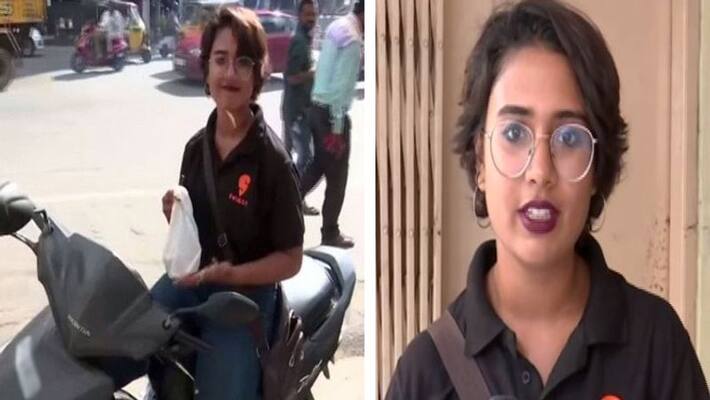 hyderabad 20 yr old food delivery girl janani rao story viral on social media hyderabad 20 yr old food delivery girl janani rao story viral on social media