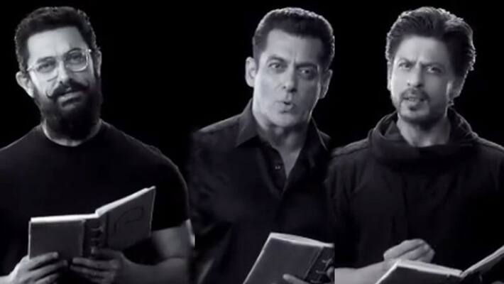 PM Modi Shared Video on twitter in Which Shahrukh Salman And Aamir khan Said gandhiji thoughts see video PM Modi Shared Video on twitter in Which Shahrukh Salman And Aamir khan Said gandhiji thoughts see video
