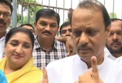 Maharashtra Assembly polls: Ajit Pawar casts his vote in Mumbai
