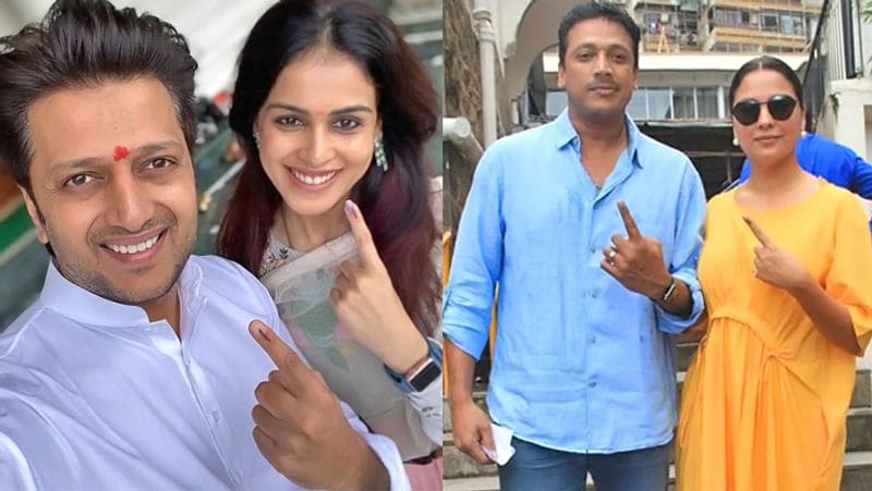 Bollywood Stars Cast Vote in Maharashtra Assembly election
