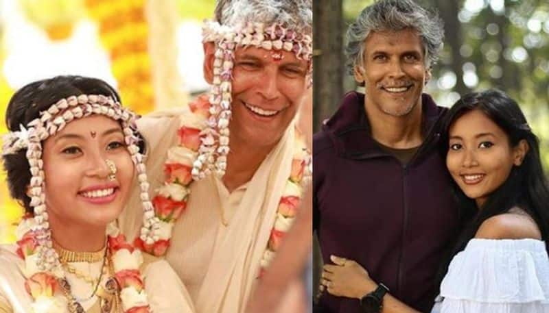 Milind Soman open up her about wife Ankita Konwar