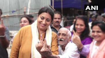Maharashtra poll: 93-year-old casts his vote in Mumbai, leaves Smriti Irani impressed
