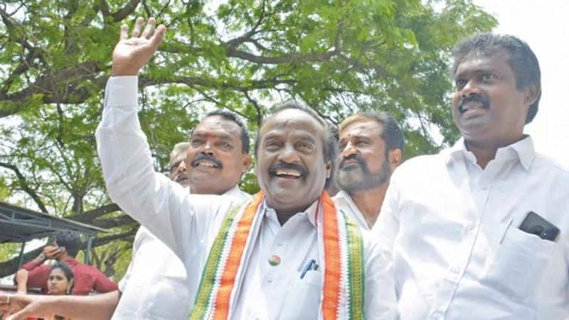 nanguneri by-election...congress mp vasanthakumar stop