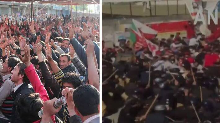 POK Two dead & several injured as police lathicharged protesters in Muzaffarabad rally POK Two dead & several injured as police lathicharged protesters in Muzaffarabad rally