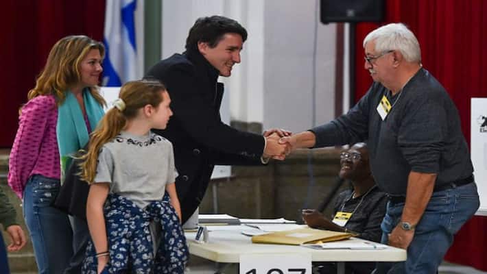 Trudeaus Liberals win Canadian election but lose majority Trudeaus Liberals win Canadian election but lose majority