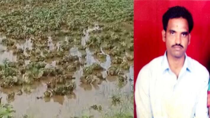 Farmer Commits suicide after onion crop destruction for Heavy Rain Farmer Commits suicide after onion crop destruction for Heavy Rain