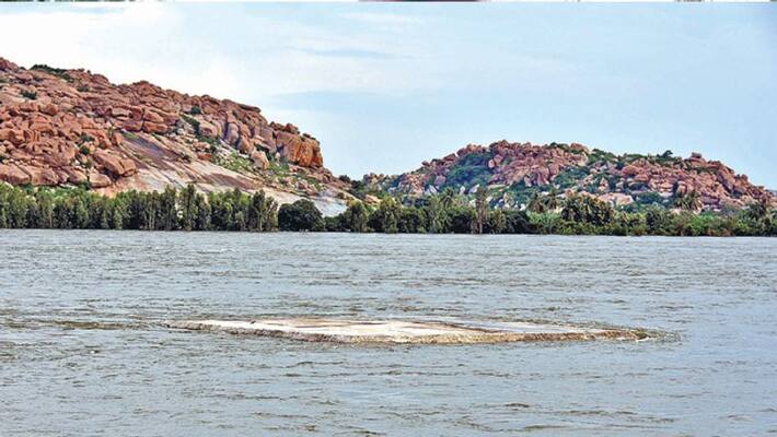 Some Monuments Inundated of Hampi in Vijayanagara grg Some Monuments Inundated of Hampi in Vijayanagara grg