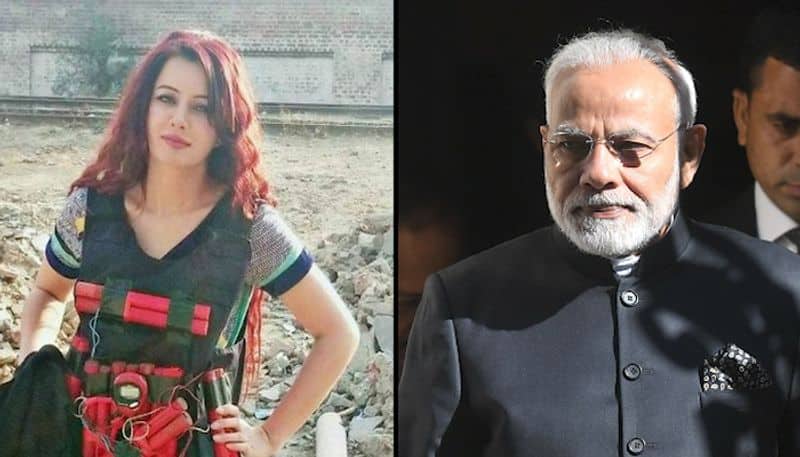 Indians slam Pakistani singer Rabi Pirzada for posing with suicide vest to threaten PM Modi