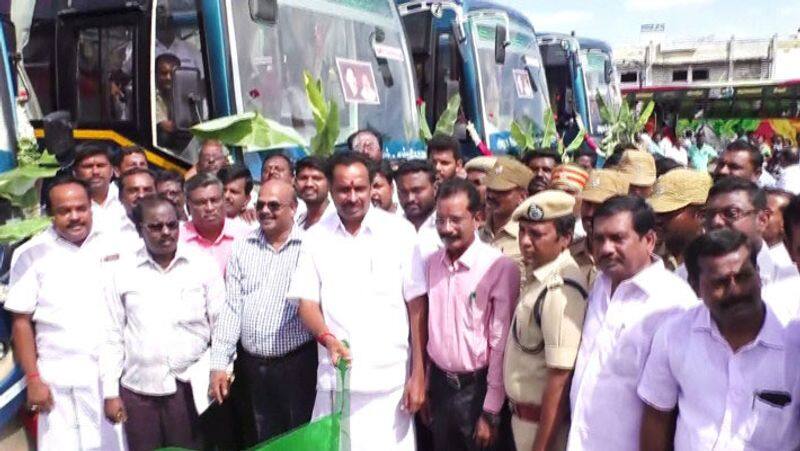 ac buses first introduced...Minister MR Vijayabaskar
