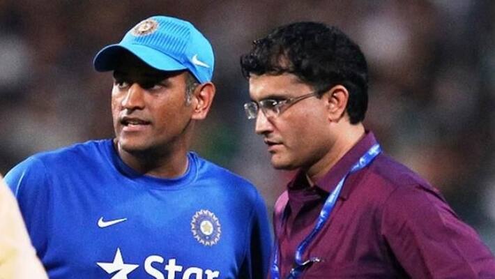 bcci new president ganguly praises dhoni bcci new president ganguly praises dhoni
