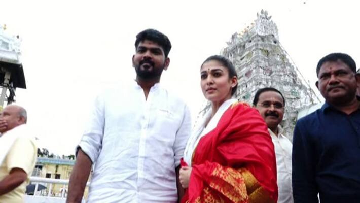 vignesh sivan and nayantara going to get married soon and now visited to thirupathi temple vignesh sivan and nayantara going to get married soon and now visited to thirupathi temple