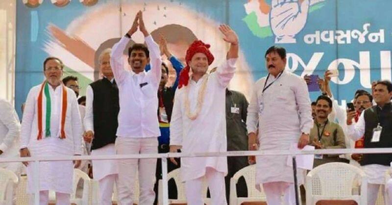 congress defector alpesh thakor loses to bjp candidate in Radhanpur Gujarat by election
