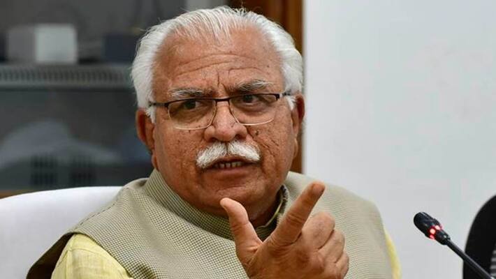 Haryana CM Khattar will meet Governor at 6 pm may resign Haryana CM Khattar will meet Governor at 6 pm may resign