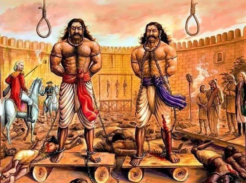 Maruthu Brothers from Sivaganga were hanged on this same day