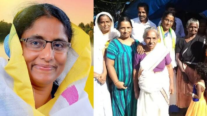 Shanimol Osman thanks to voters after winning in aroor by elections Shanimol Osman thanks to voters after winning in aroor by elections