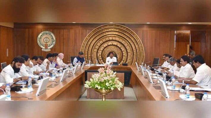 Andhra Pradesh Cabinet Meeting Begins Andhra Pradesh Cabinet Meeting Begins
