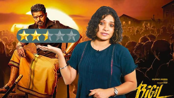 Bigil: Hoots, whistles for Thalapathy Vijay in first half; plot fizzles out in second Bigil: Hoots, whistles for Thalapathy Vijay in first half; plot fizzles out in second