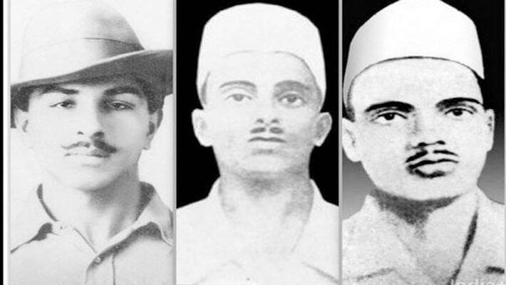 Congress demands Bharat Ratna for Bhagat Singh, Sukhdev and Rajguru Congress demands Bharat Ratna for Bhagat Singh, Sukhdev and Rajguru
