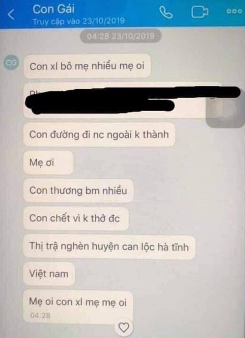 desperate message Vietnamese girl sent to her mother moments before asphyxiating inside the Essex trailer