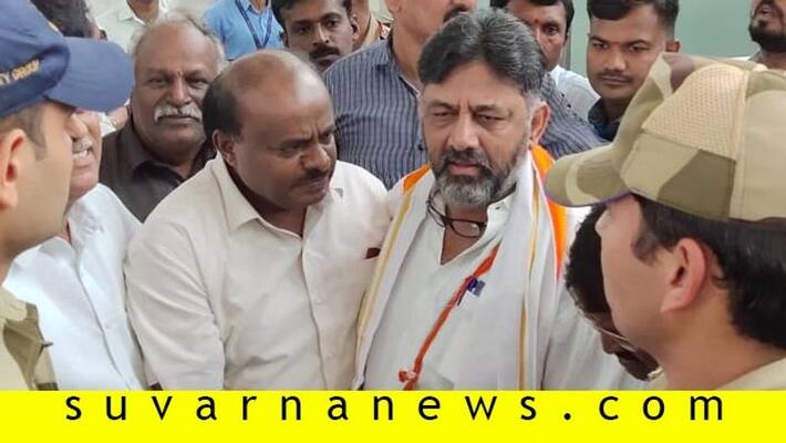 Former CM H D Kumaraswamy Slams on D K Shivakumar grg Former CM H D Kumaraswamy Slams on D K Shivakumar grg