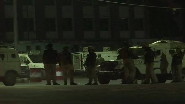 Terrorists Attack CRPF Base With Grenade In Srinagar Terrorists Attack CRPF Base With Grenade In Srinagar
