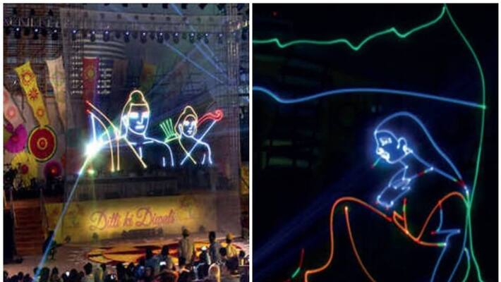 delhis diwali no smoke just light with Mega Laser Show delhis diwali no smoke just light with Mega Laser Show