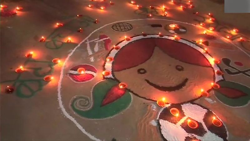 Diwali today, country illuminated with lights, see 10 pictures of adorable decorations