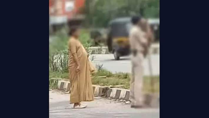 Pregnant PC Duty At Mulki For DCM Security Goes Viral Pregnant PC Duty At Mulki For DCM Security Goes Viral